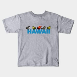 Birdorable Hawaiian Birds Kids T-Shirt